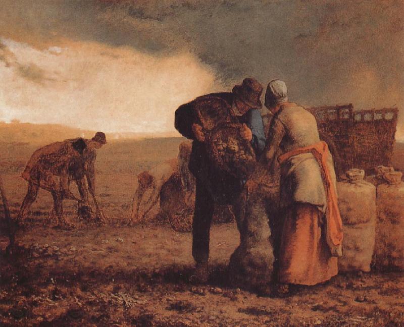 Jean Francois Millet Harvest Germany oil painting art